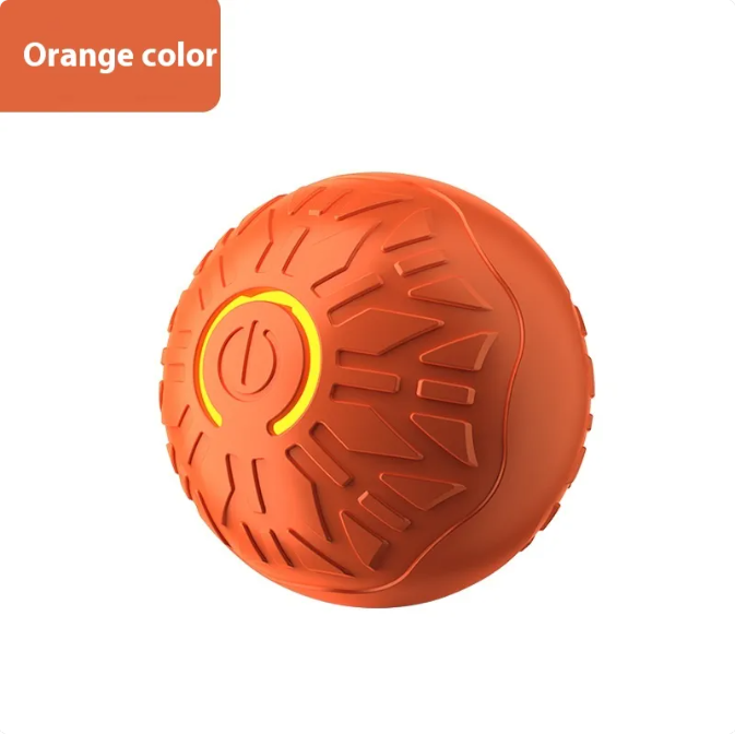 Interactive Jumping Ball for Dogs, Self-Moving with LED Lights