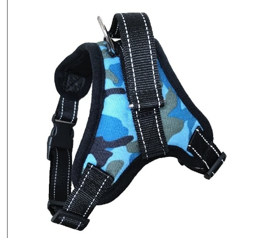 Adjustable Dog Chest Harness, Soft Cloth, 6 Colours (XS–XL)