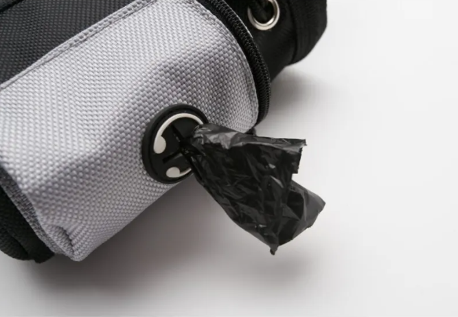 Dog Treat Bag with Waist Clip and Drawstring: Training and Walking Pouch