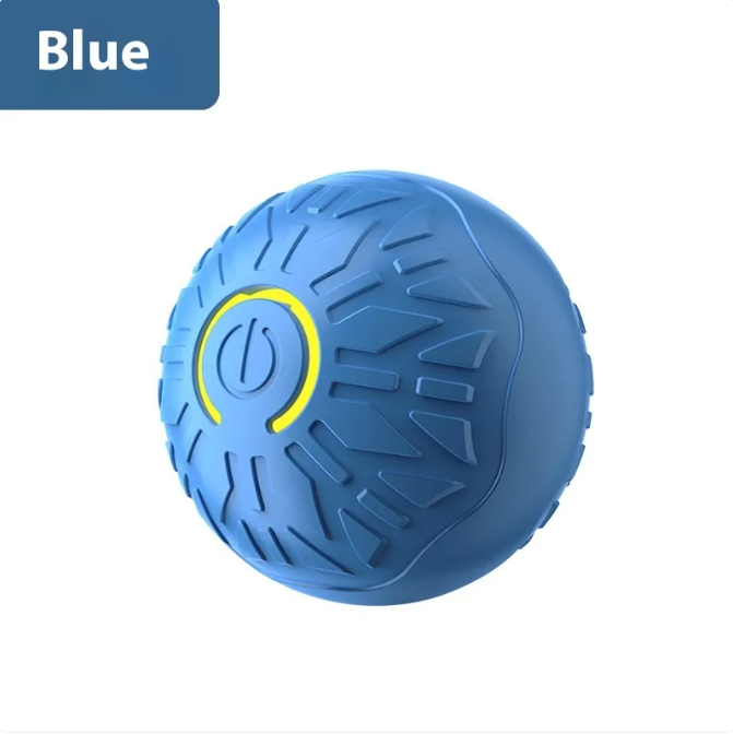 Interactive Jumping Ball for Dogs, Self-Moving with LED Lights